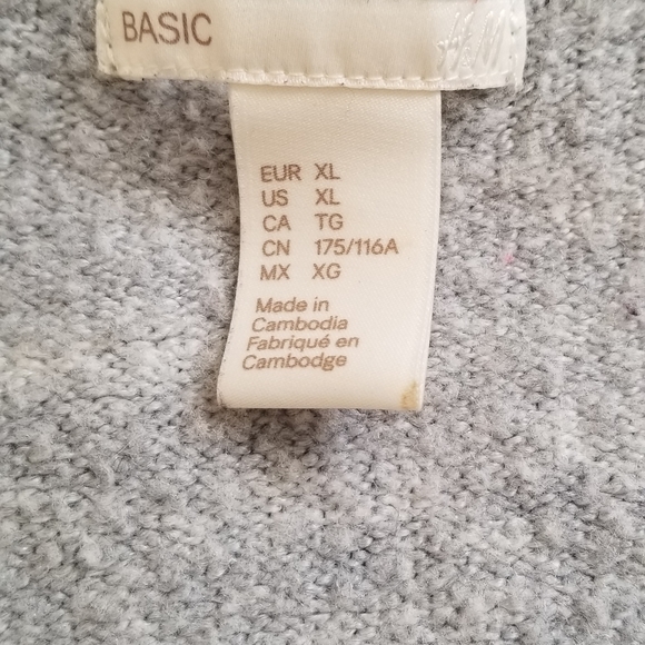 H&M Gray Baggy Sweater - Picture 4 of 4